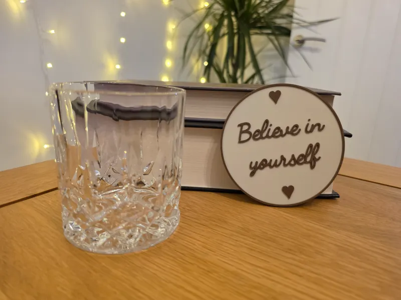 Motivational Coaster - Believe In Yourself