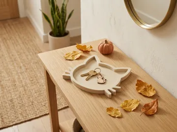Organizador: Cat Tray – Cute Catchall Organizer | 3 Sizes — vista de referencia 4