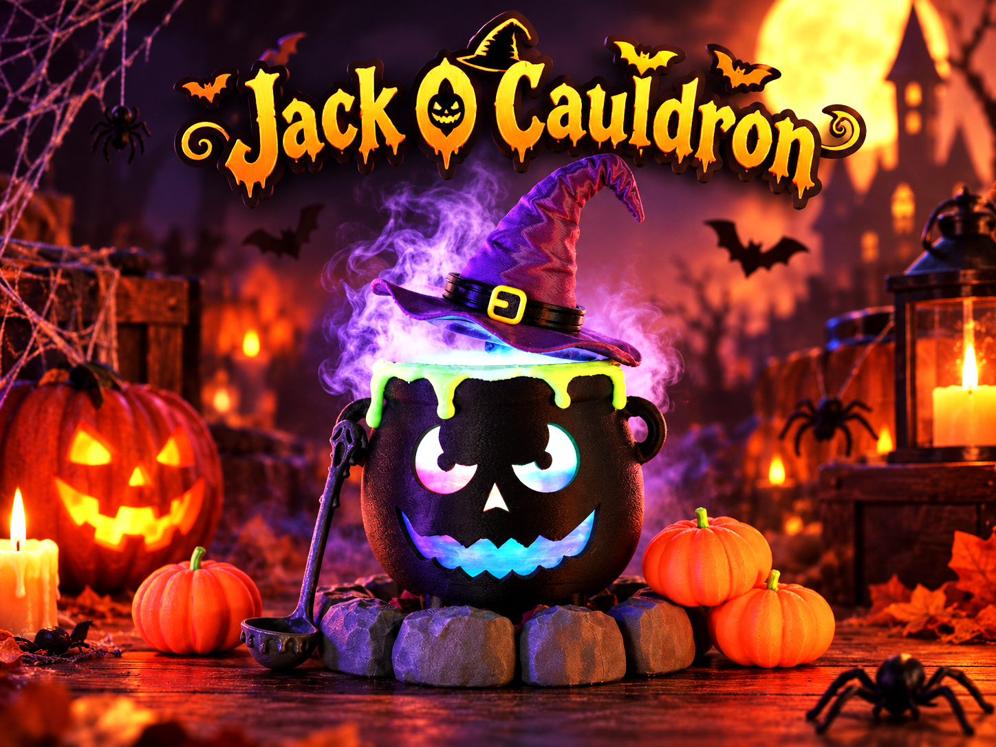Jack O Cauldron 3D model