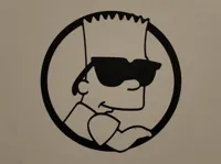 Décoration murale Bart Simpson — photo 2