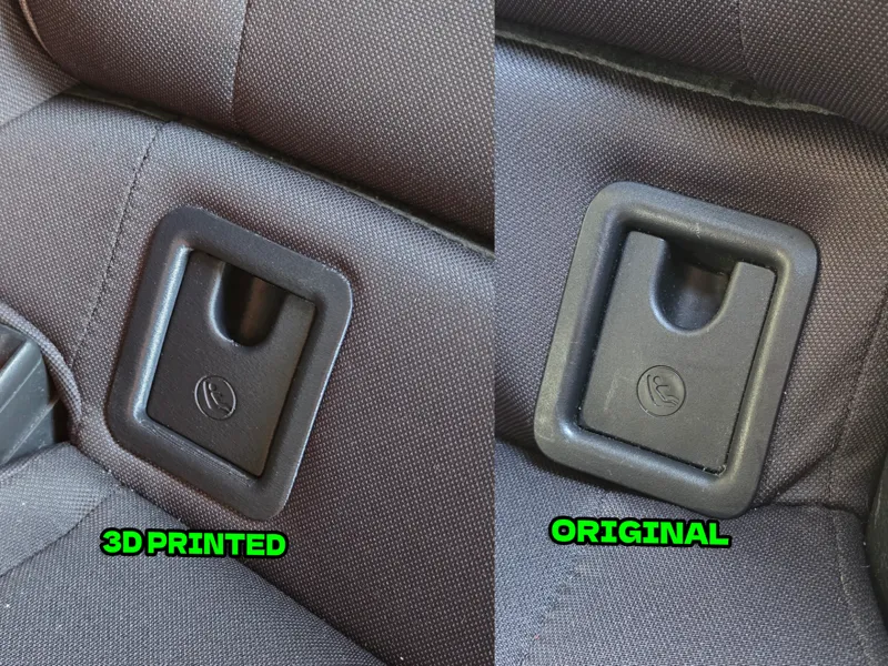 Toyota ISOFIX Seat Anchor Cover / Guide (PRIUS)
