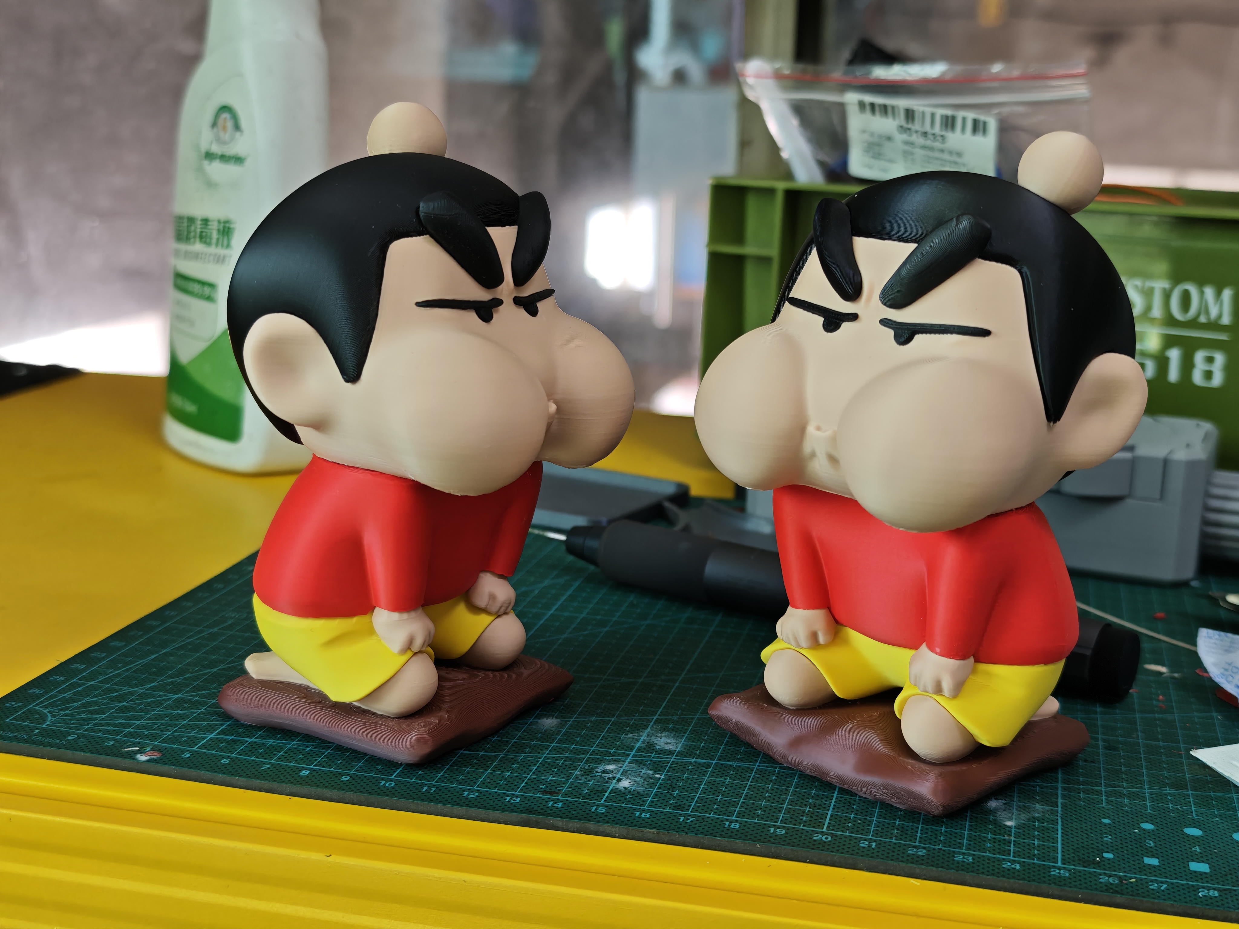 Miniatura 2 do modelo 3D 气呼呼小新