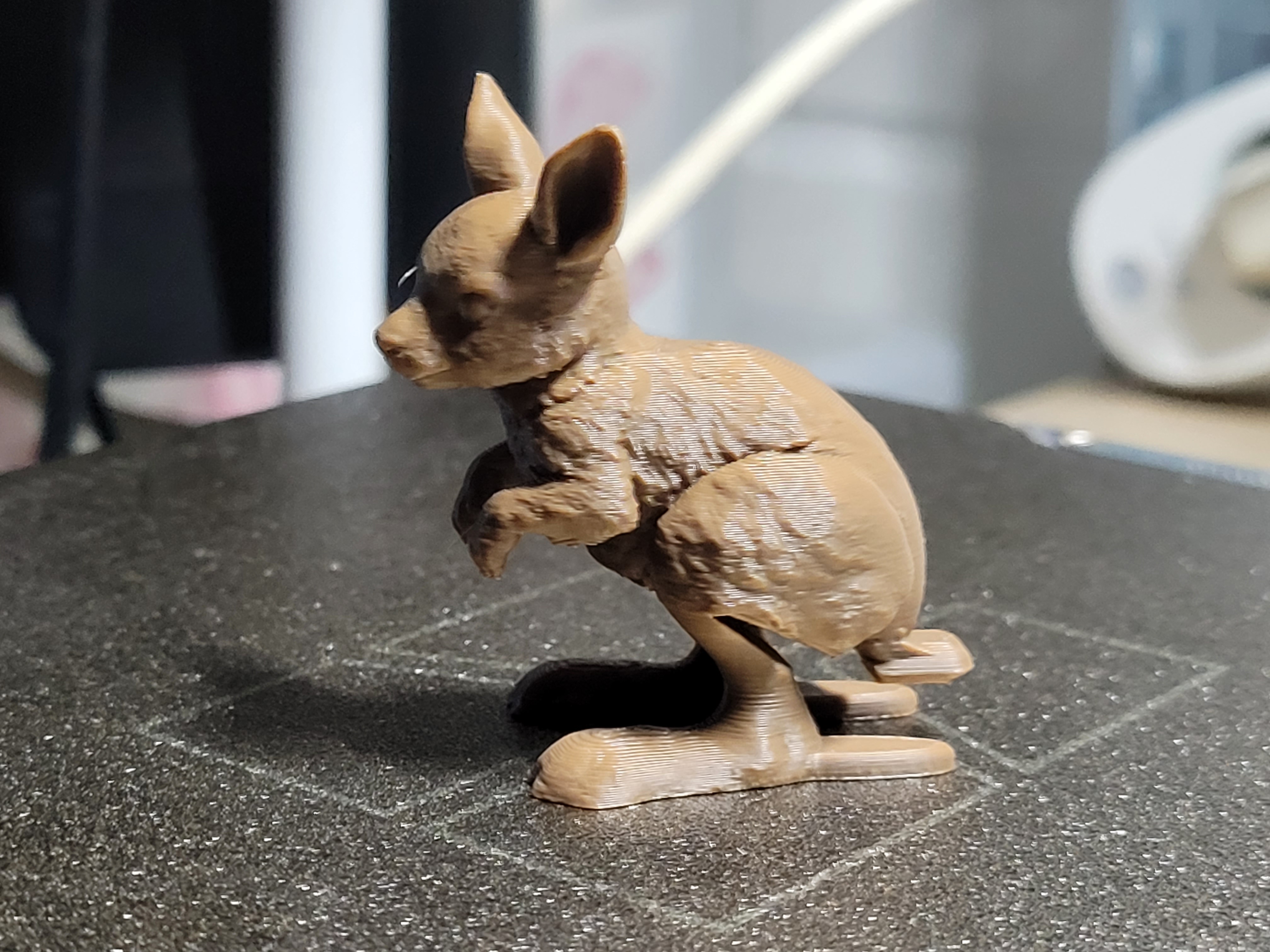 Miniatura 1 do modelo 3D Jumping Kangaroo