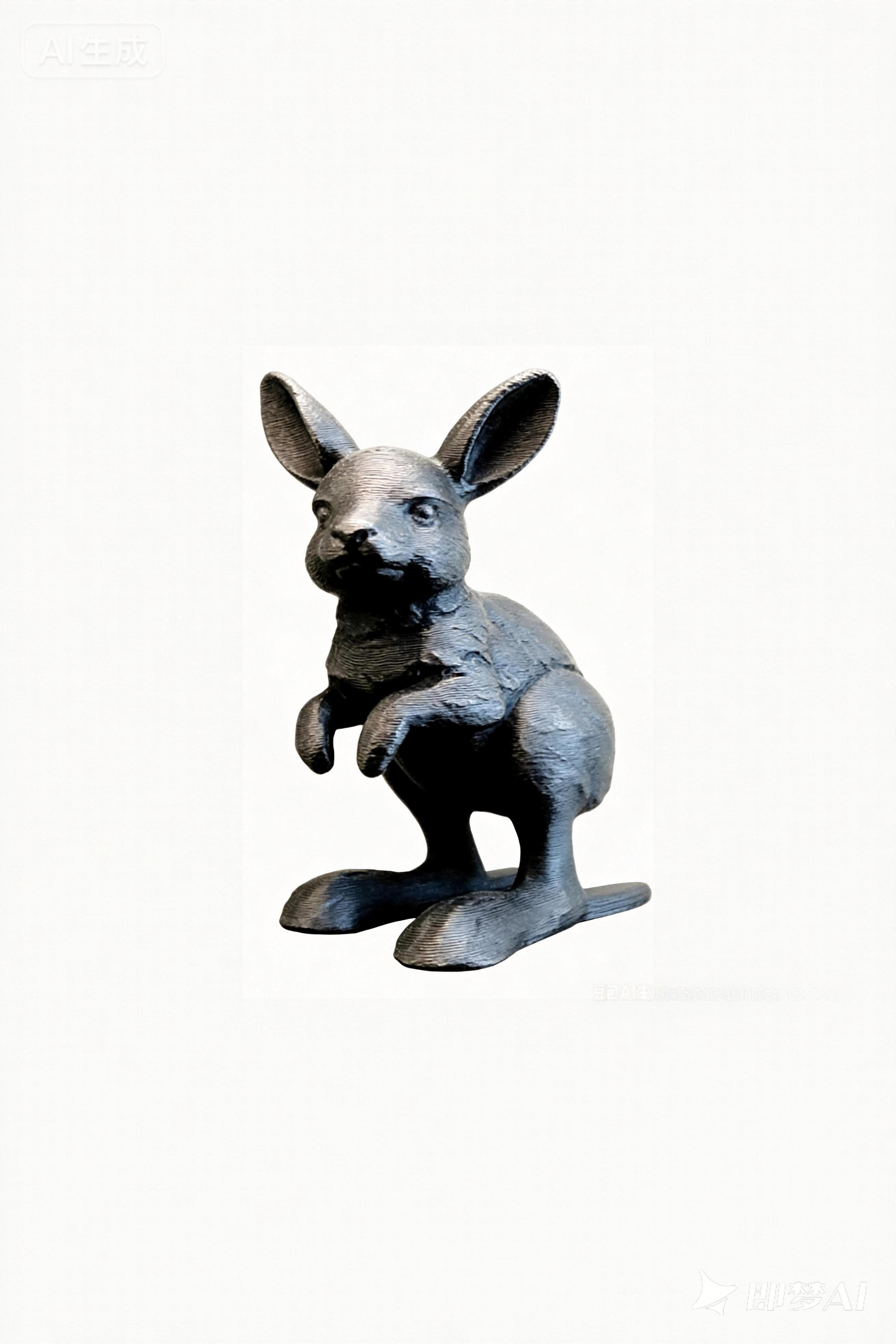 Miniatura 3 do modelo 3D Jumping Kangaroo