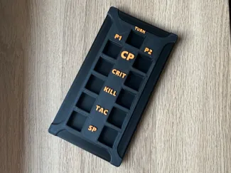 Kill Team score tracker for 16mm dices