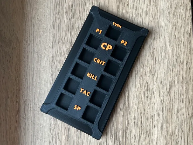 Kill Team score tracker for 16mm dices