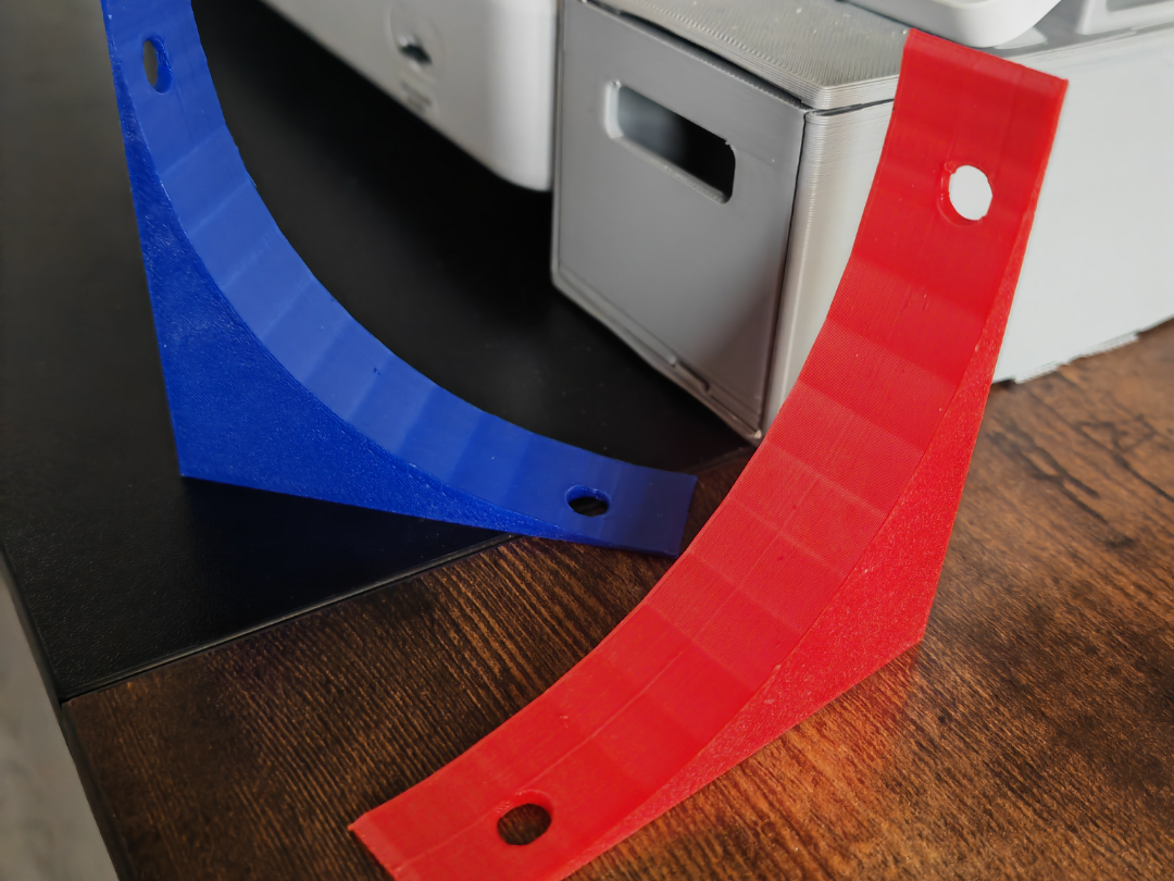 Camper/ caravan/ motorhome window corner supports.