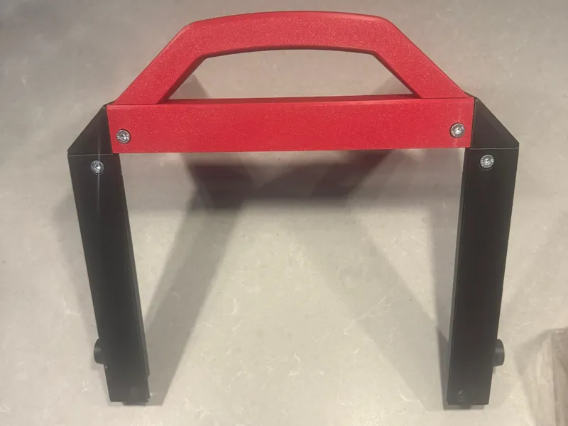 Lab Rax brace&handle set for 330mm deep rack setup