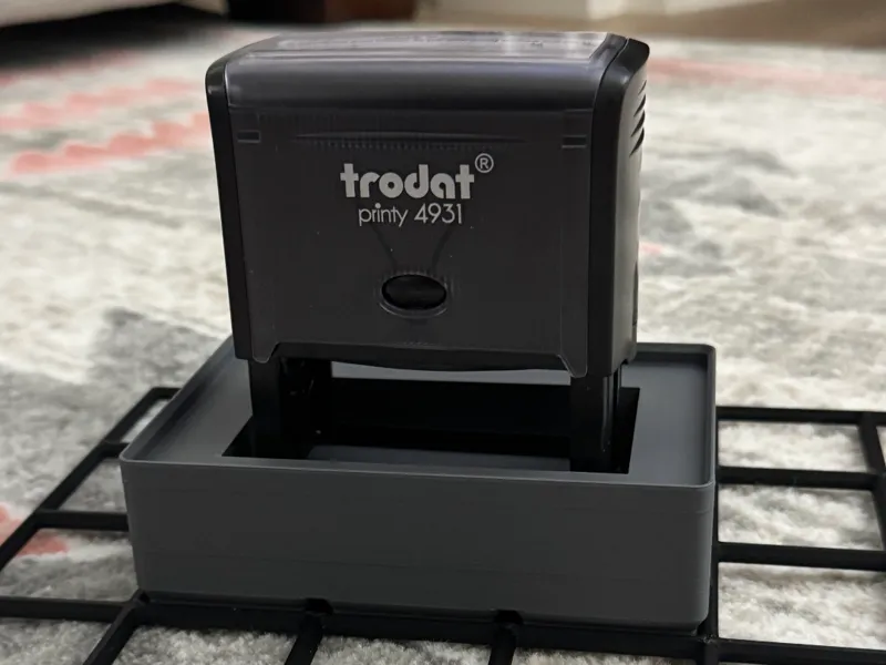 Trodat 4931 Stamp Gridfinity Notary