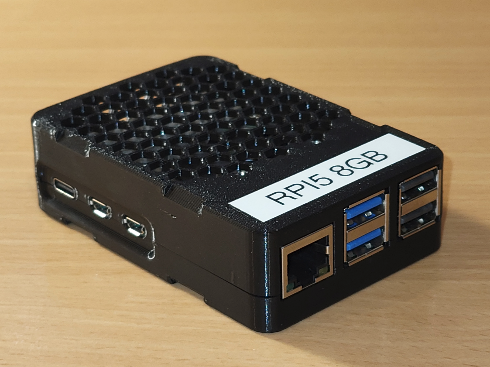 Raspberry Pi 5 Case - Active cooler, snap fit