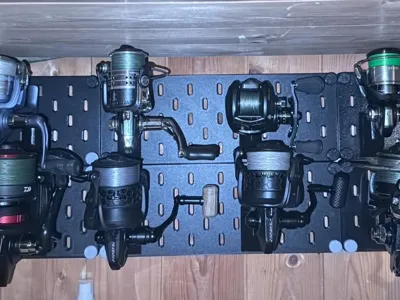 SKADIS Fishing Reel Spinning & Baitcaster holder