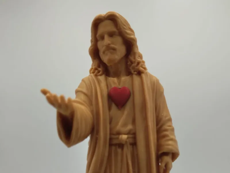 Sacred Heart Jesus Statue - Multicolor No Ams