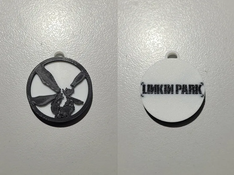 Linkin Park Hybrid Theory 03 Double Sided Keychain