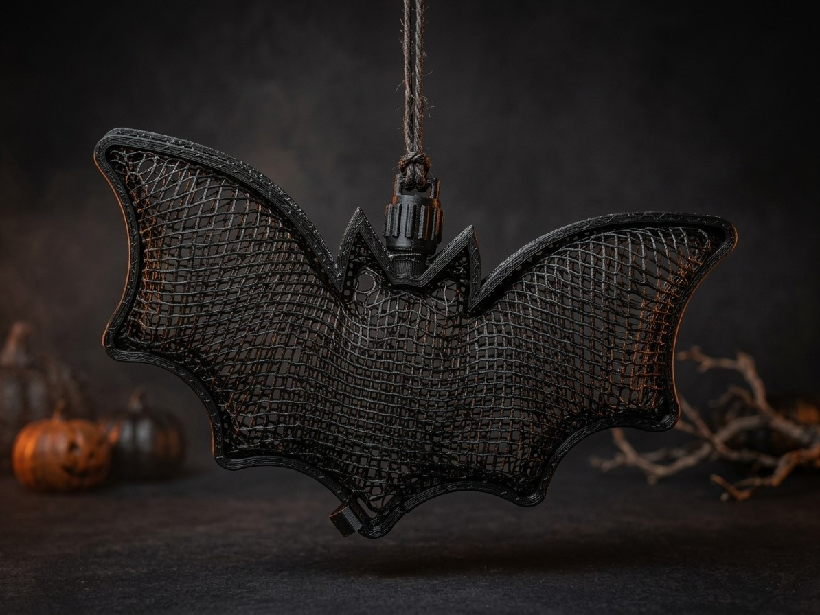 Thermoformed Bat | Halloween Candy Holder - 1