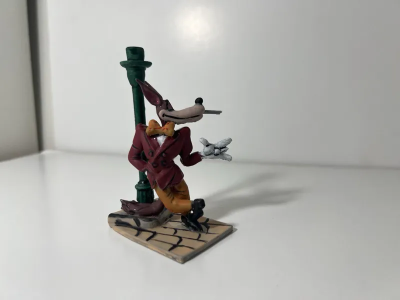 Tex Avery Wolf Street Lamp Pose