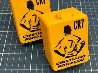 Caixa Pequena CR7 para figurinhas Copa 2026