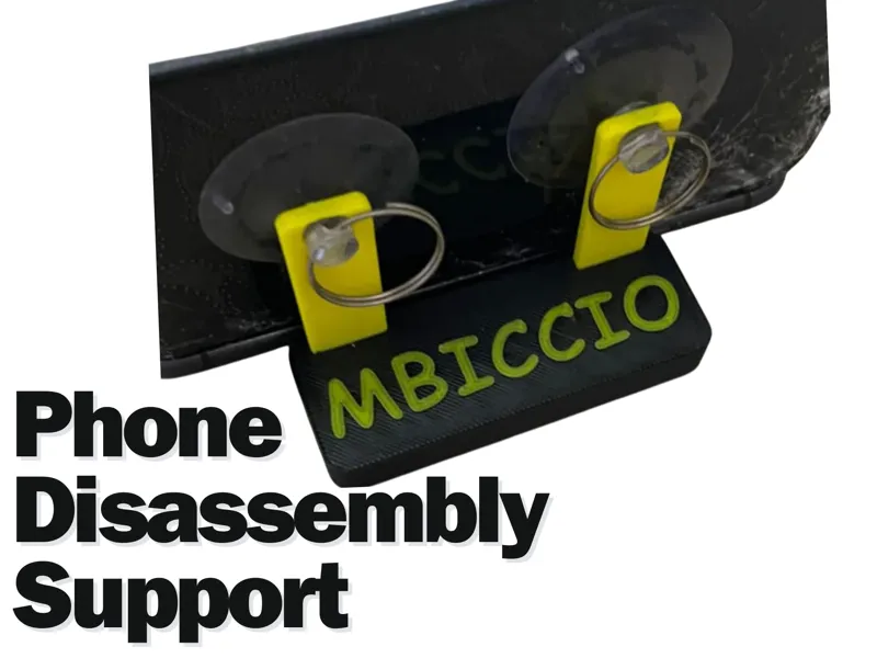 Supporto per smontaggio telefono