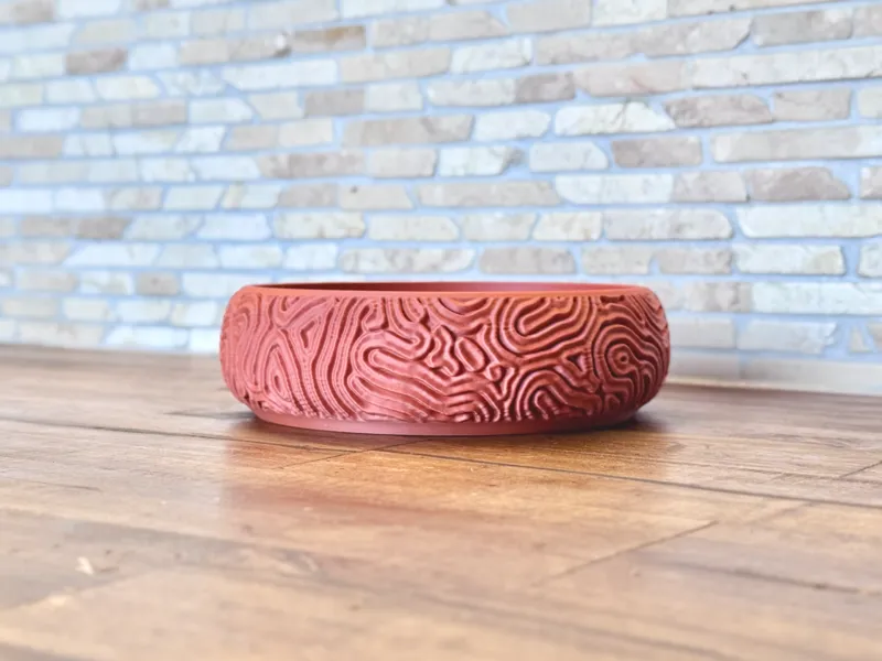 Coral Catch All Bowl (Stackable)