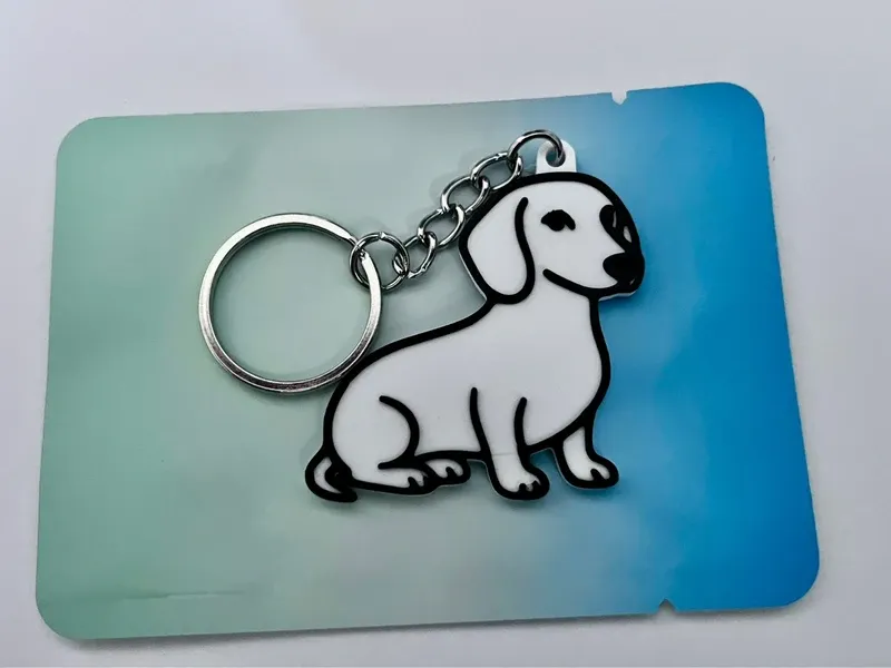 dachshund Keychain