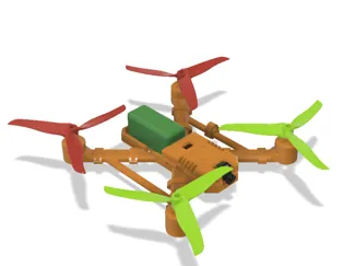 4in - 7in Full FPV Drone Body