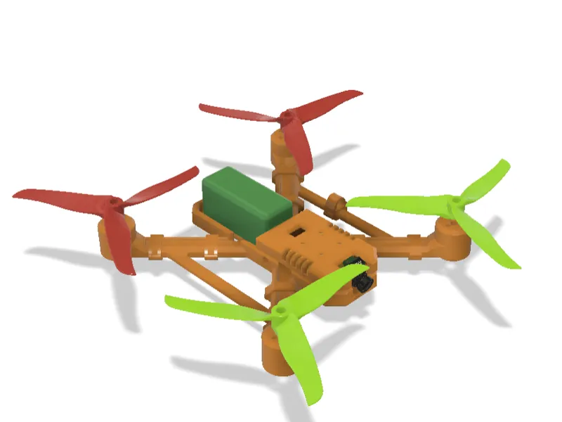4in - 7in Full FPV Drone Body