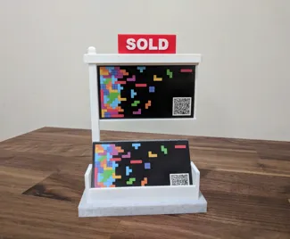 Real Estate Business Card Holder