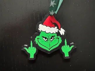 Grinch Christmas Ornament