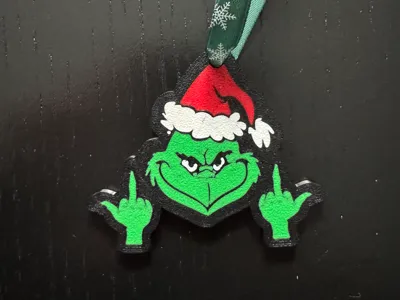 Grinch Christmas Ornament