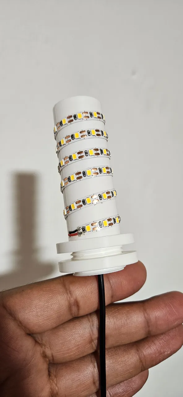 E14 light socket converter to LED strip view 2