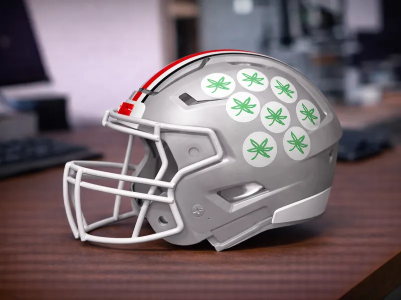 THE Ohio State University Football Helmet