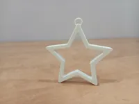 Étoile 3D minimaliste — photo 4