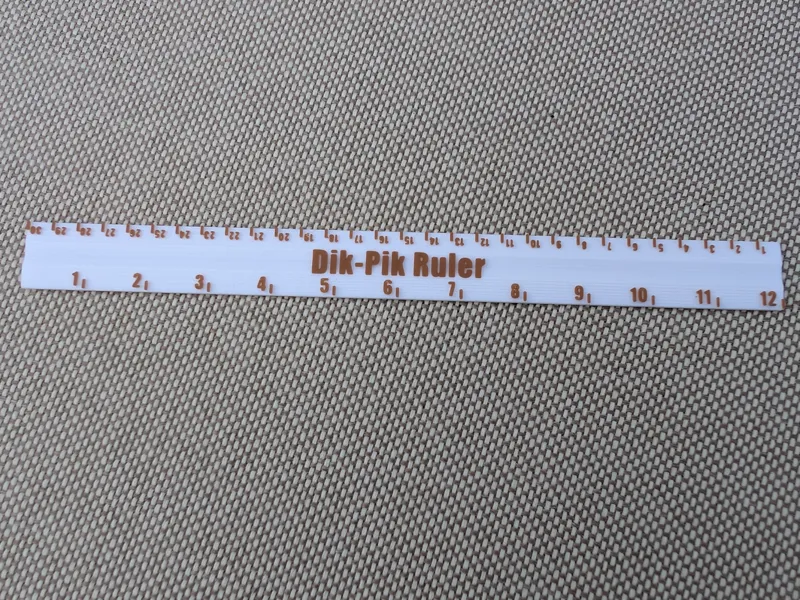 Dik-Pik Ruler