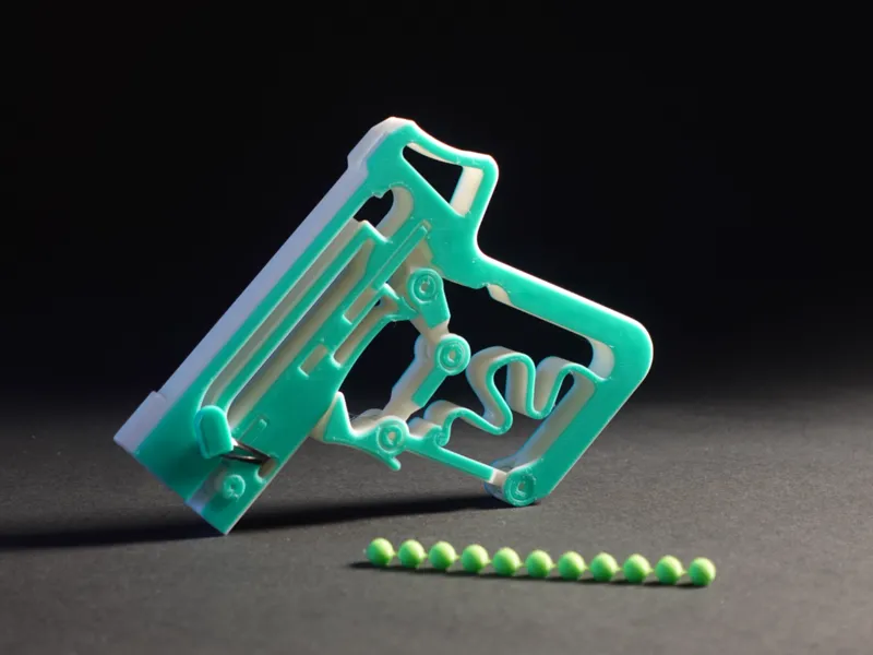 Linked-Pellet Airsoft Feeder (Experimental model)