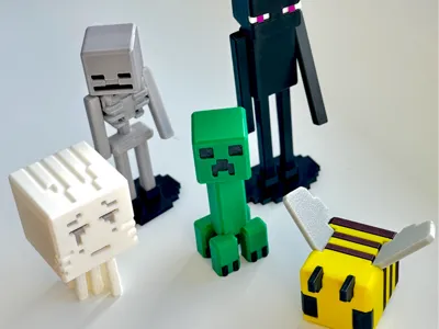 Minecraft MiniMob - Display Stand