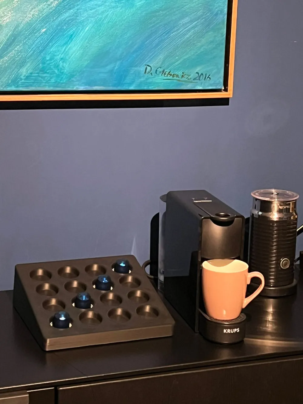 Nespresso cup holder/display, 4x4 by SpaceCorp - MakerWorld