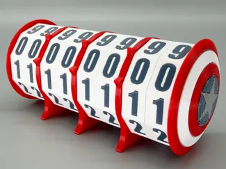 4 Person Life Counter Captain America Inspired