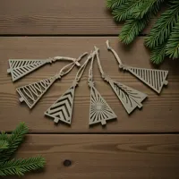 Set de décorations de sapin de Noël modernes — photo 7