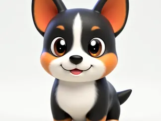 Our corgi created on makerlab print mon 