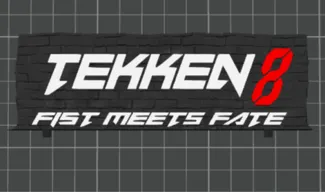 TEKKEN 8 LOGO WALL