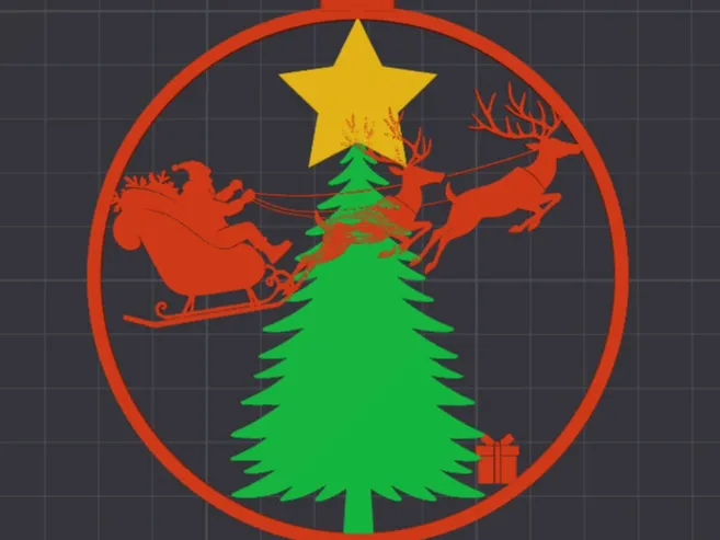 Christmas tree ornament
