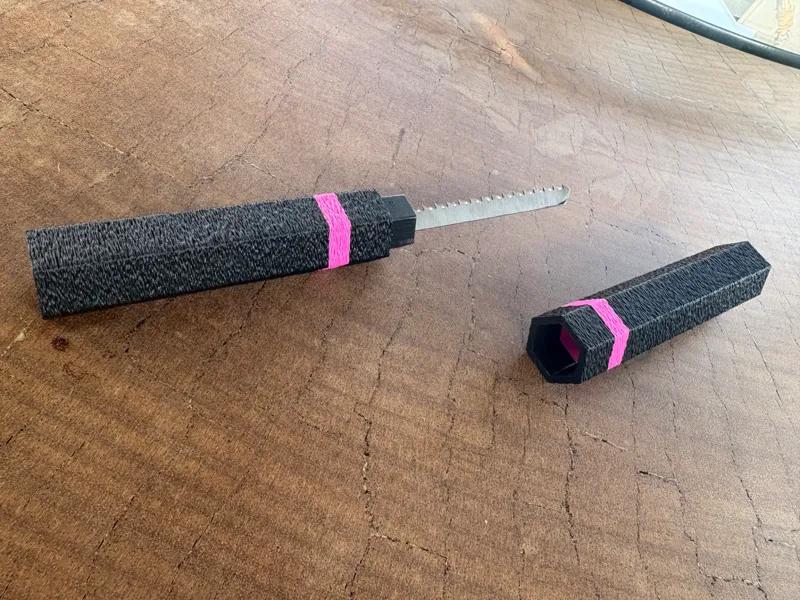 Katana Jigsaw Handle 3D Printed T-Shank Blade Grip