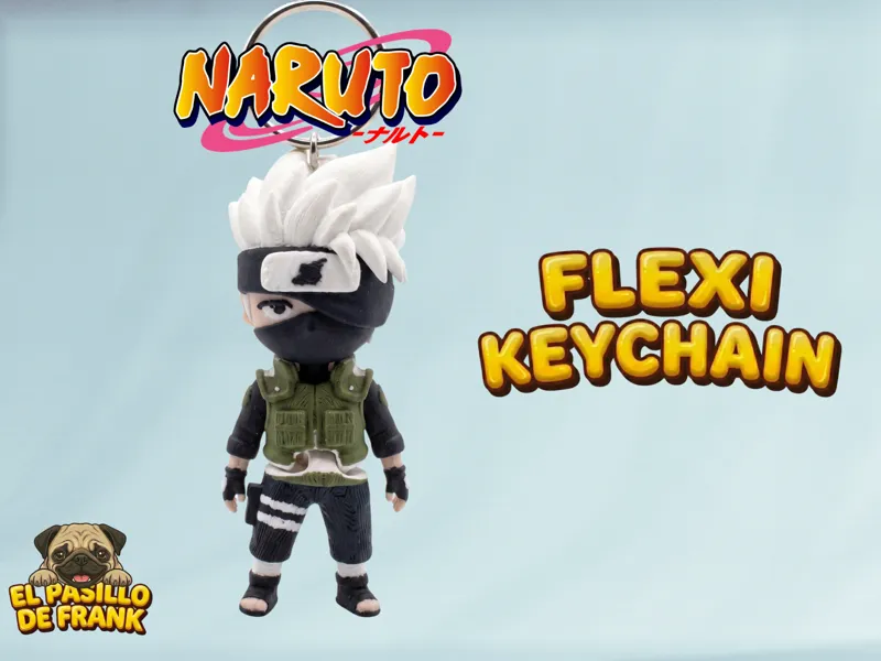 Kakashi Hatake Flexi-Keychain 