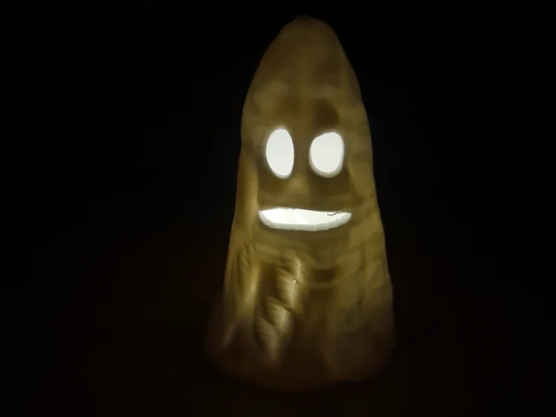 nontraditional tea light ghost