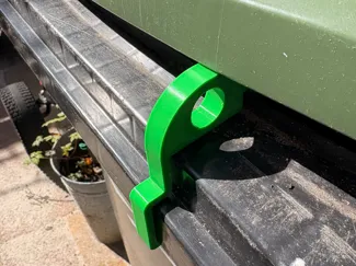 Waste bin opener