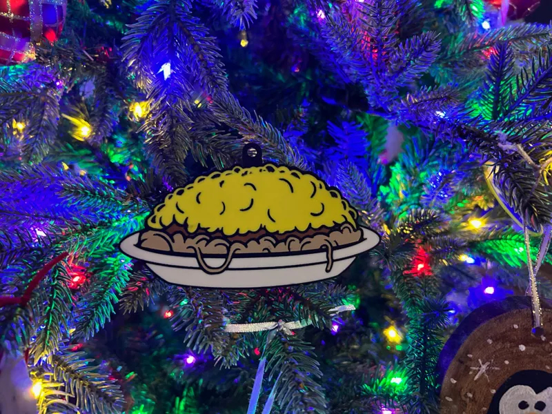 Skyline 3-Way Ornament