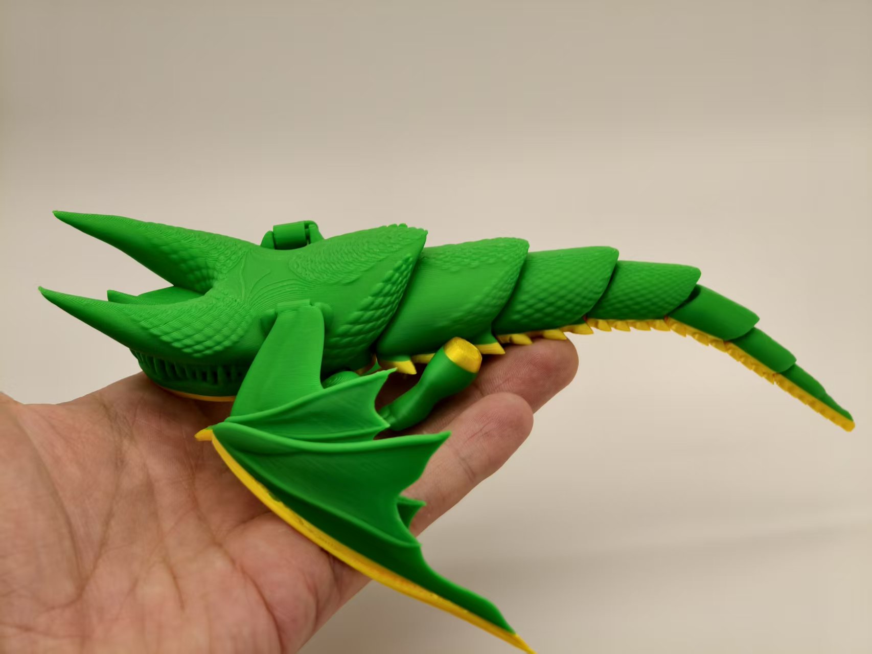 Miniatura 1 do modelo 3D 驯龙高手，炮，火龙，无需支撑，MINI可打