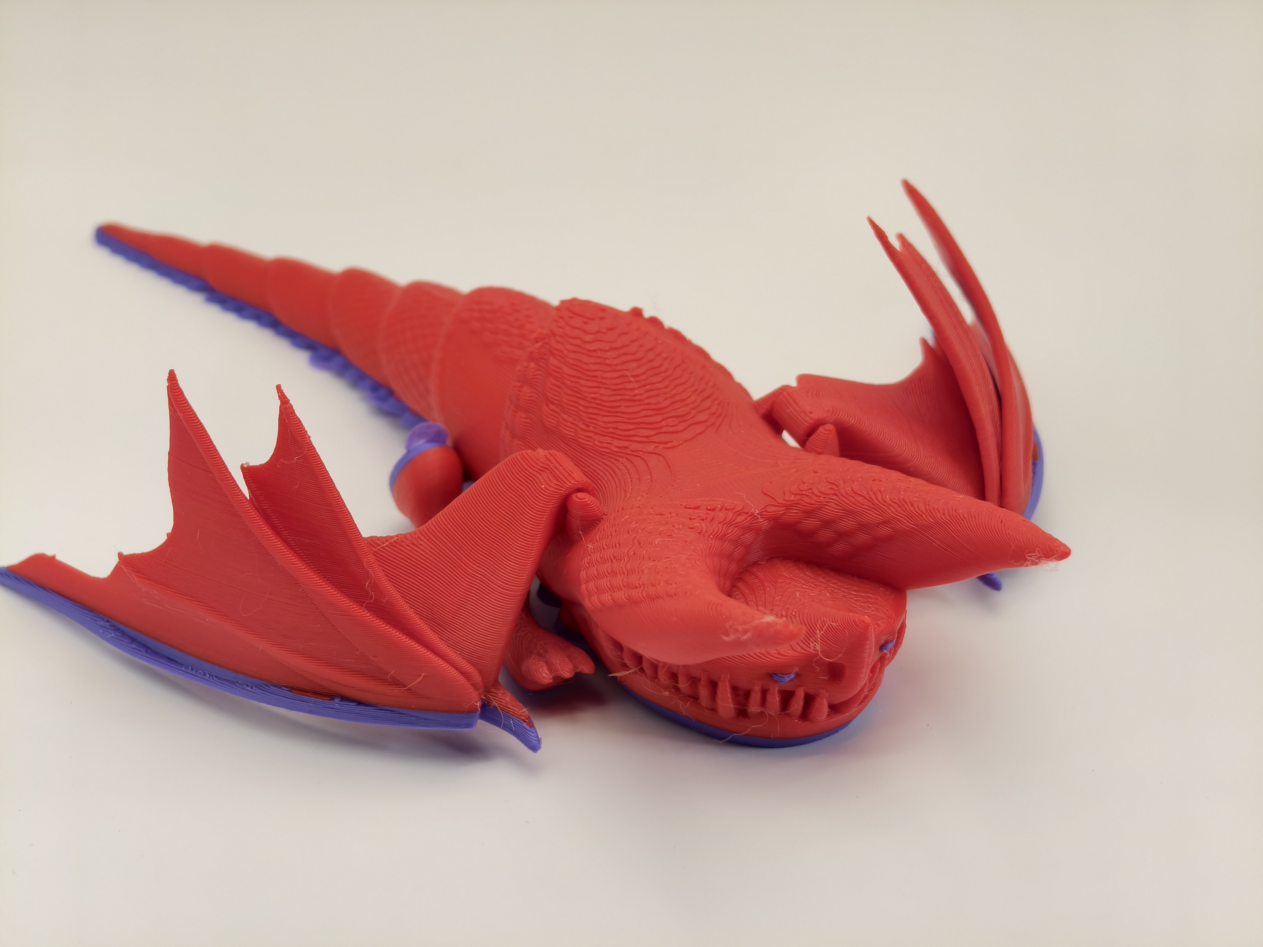 Miniatura 2 do modelo 3D 驯龙高手，炮，火龙，无需支撑，MINI可打