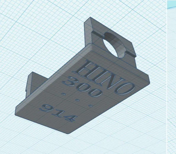 Hino 300 Dash Blank