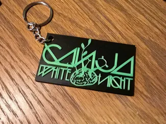 Ganja White Night keychain