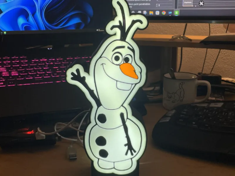 Olaf Lightbox